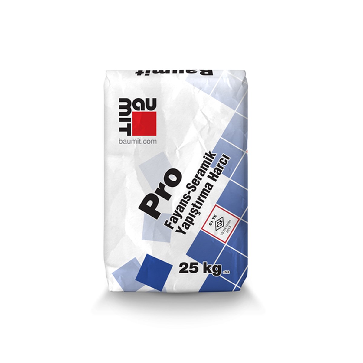 Baumit Pro Serpme Seramik Yapıştırıcı C1-TE Gri 25 Kg